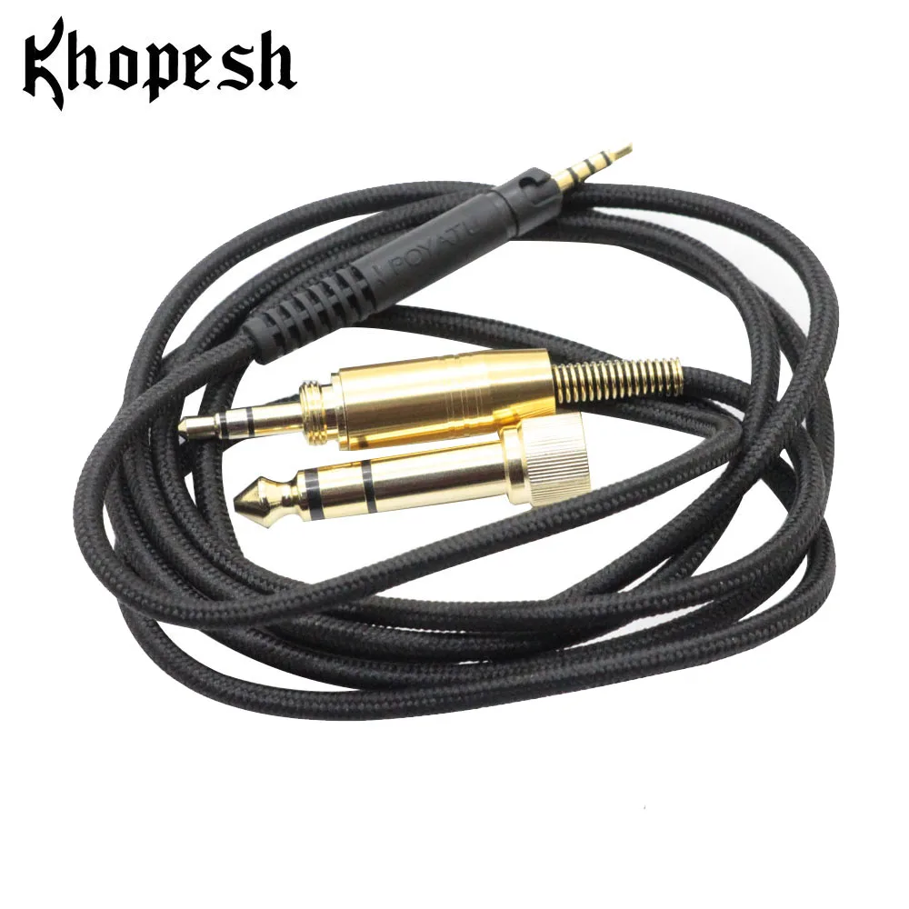 Khopesh шнуры для наушников для Sennheiser HD598 HD558 HD518 наушников кабель для Sennheiser HD 598 HD 558 HD 518 кабель для замены шнуры