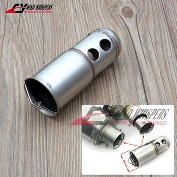 

Motorcycle Exhaust Pipe 51mm Caliber Muffler Silencer Plug Exhaust Pipe Back Pressure Core Silent Catalyst Silencer DB Killer