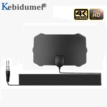

Kebidumei Indoor 200 Mile Range Digital HDTV 1080p TV Antenna Signal Receiver Amplifier 174~240MHz 470~862MHz