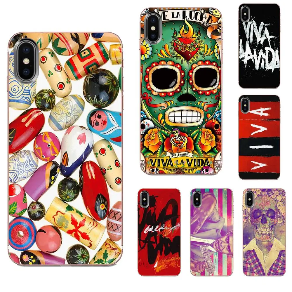 Supersonic Luxury Phone Case Viva La Vida For HTC Desire 530 626 628 630 816 820 830 One A9 M7 M8 M9 M10 E9 U11 U12 Life Plus | Мобильные