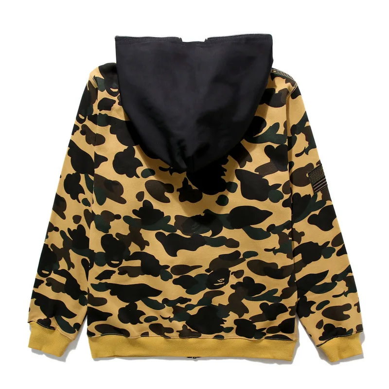 

Japanese-style Popular Brand Men And Women Couple Clothes Camouflage Hot Selling AliExpress Hot Models Cardigan Zip-up Jacket Au