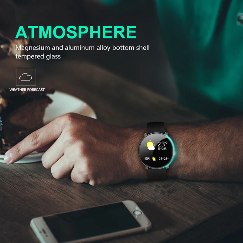  LYKRY M31 Smart Watch Full Screen Touch IP67 Waterproof Multiple Sports Mode Bracelet Heart rate Bl - 4000035960032