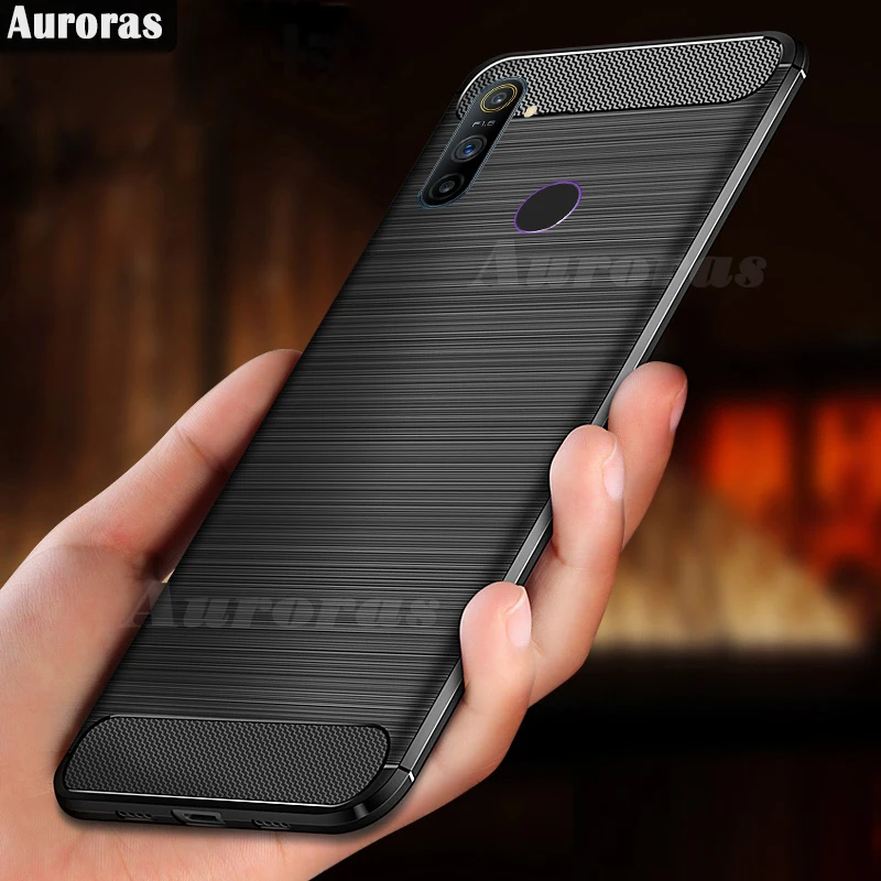 Auroras для Realme C3 чехол с покрытием в виде брони матовая текстура Мягкий ТПУ