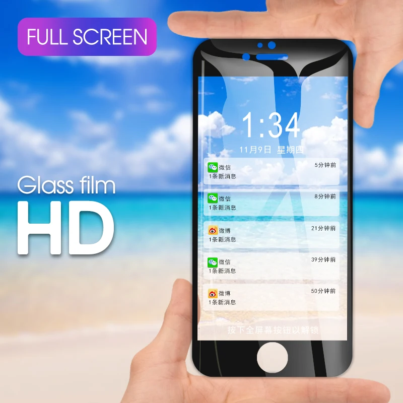 

HD Screen Protector Tempered Glass For iPhone 11 pro max 2019 X XR XS Max 9H Toughened Glas For iPhone 7 8 plus 6 6S Flim Glass