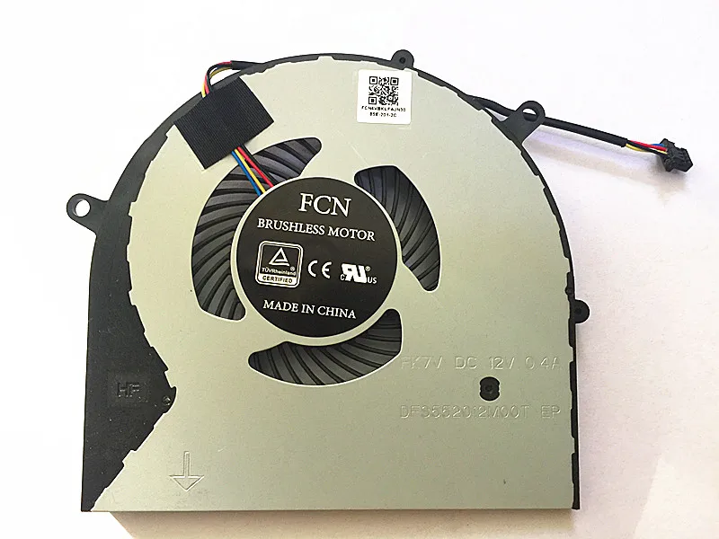 SSEA ноутбук процессор GPU охлаждающий вентилятор для ASUS FX63V FX63VM FZ63VM FX63VM7300 FX63VM7700
