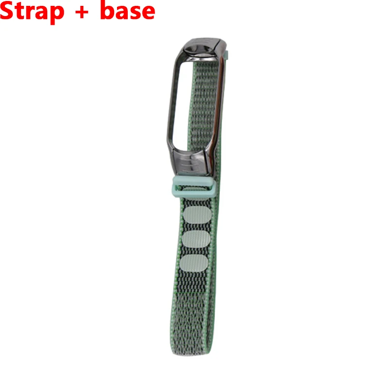 Marine green2 Ремешок для mi Band 4 band браслет нейлоновый Браслет Смарт-часы аксессуары наручный mi Band 3 band Xiao mi band 3 4 браслет - Цвет ремешка: Marine green2