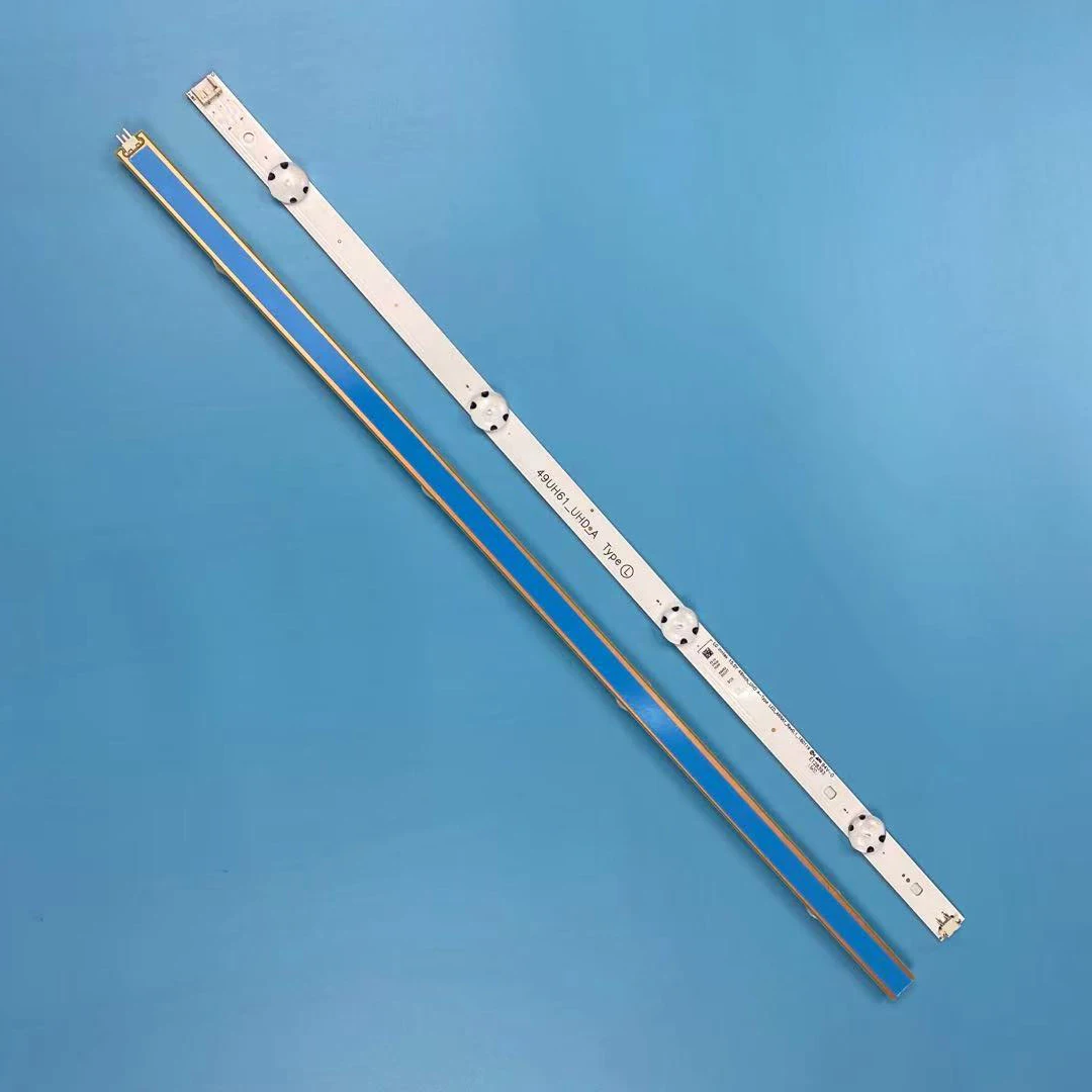 Tira Led para tv lg 49inch-uhd _ a tipo 15.5y 49uh610v 49uh620v 49uh603v 49uh610a Eay63192605 49uh61 _ Uhd _ a 49uh61 _ Uhd _ b Pcs - Imagem 3