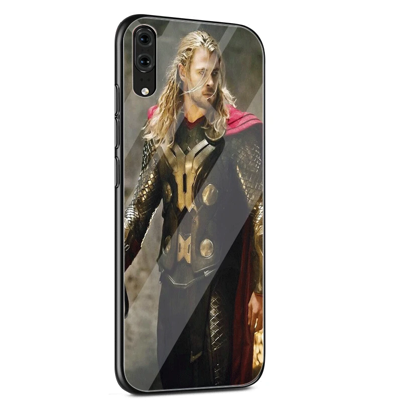 Стеклянный чехол для huawei P30 P20 P10 Y9 Y6 mate 20 Pro Lite P Smart Honor 7A 8X9 10 чехол Тор Marvel Avengers - Цвет: G6