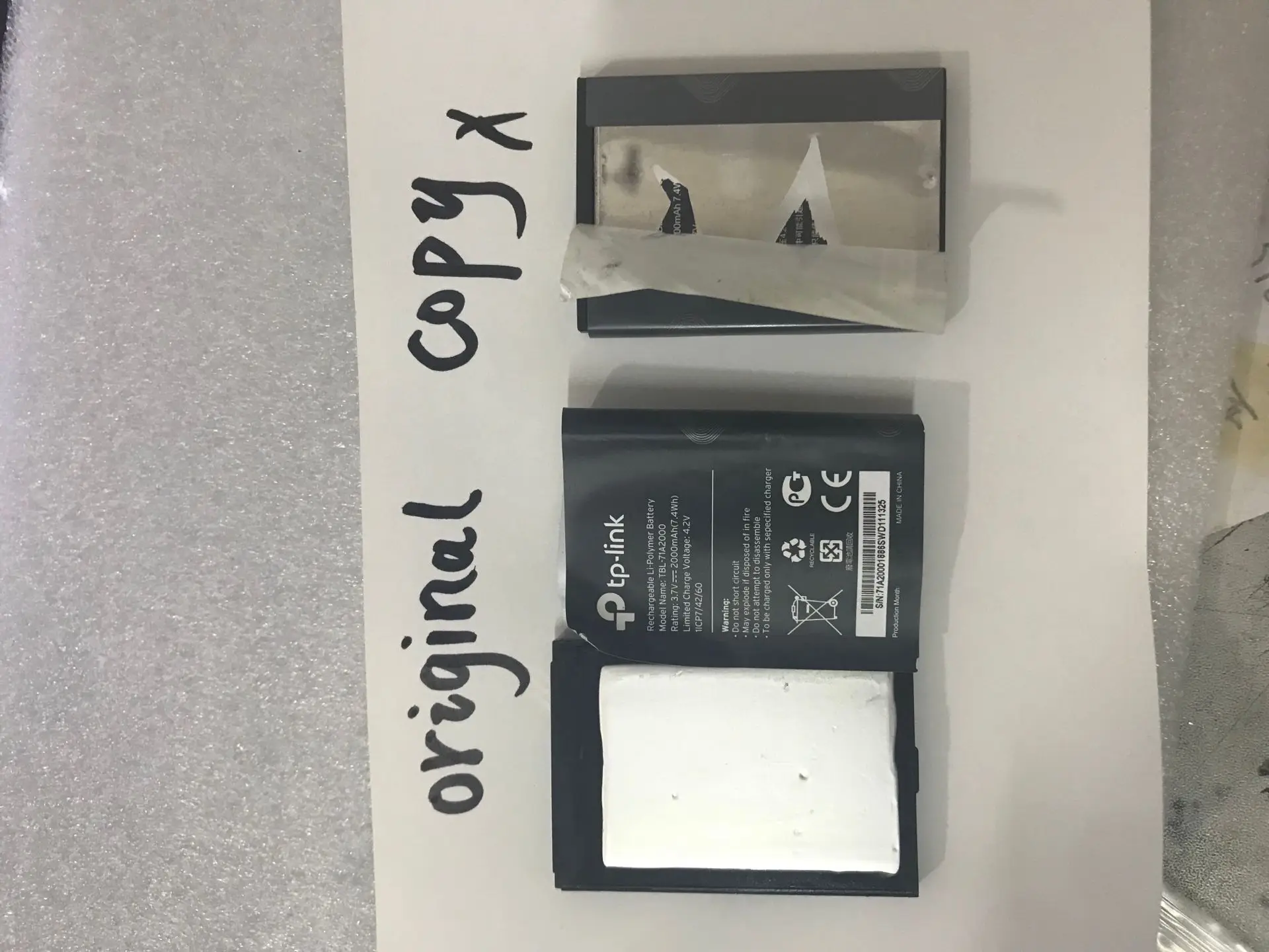 TP-LINK M5350 Батарея 2000 мА/ч, 3,7 V TBL-71A2000 TL-TR861 761 Wi-Fi MIFI baterie