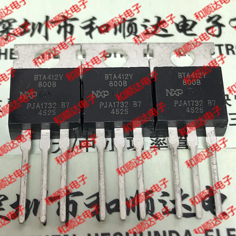 5 предметов в партии, BTA412Y-800B-220 600V 12A