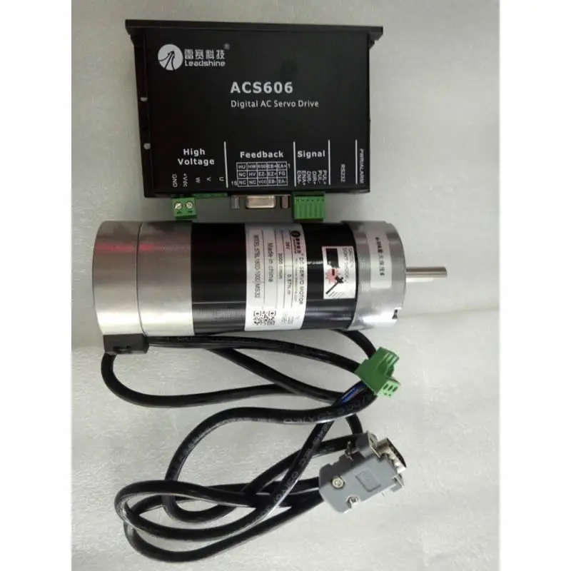 CNC servo Система Leadshine сервопривод ACS606 работа 36-60 VDC и бесщеточный Серводвигатель BLM57180-1000 кодировщик 1000 линий