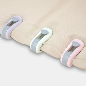 

6Pcs/Set Bedspread Cover Towel Quilt Fixing Clip Buckle Home Duvet Holder Fixer