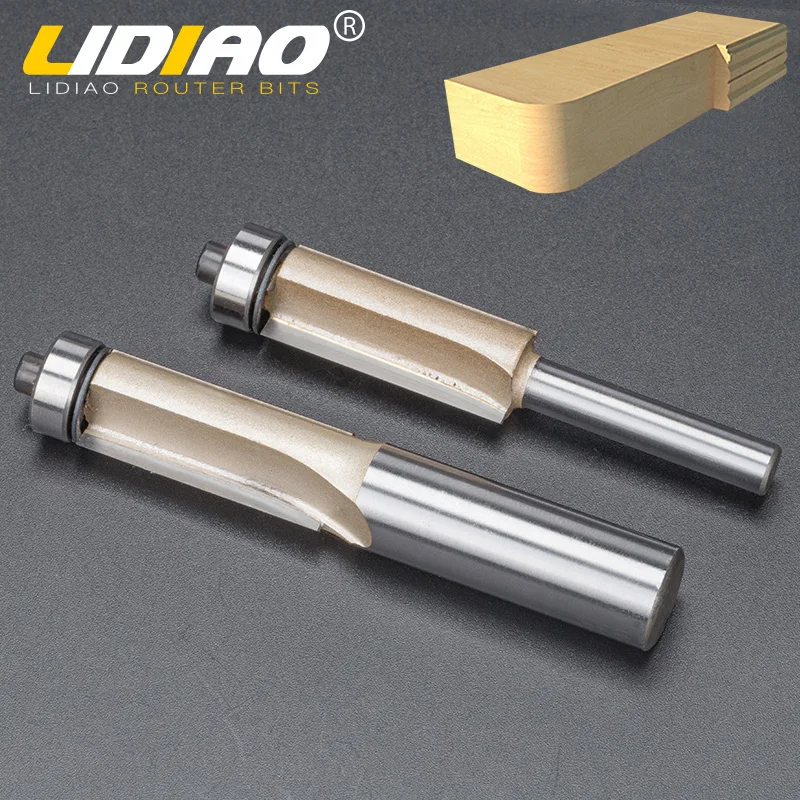 LIDIAO 1 шт. 1/2 'Ƈ/4'' хвостовик долото для удлиненной обрезки с подшипником