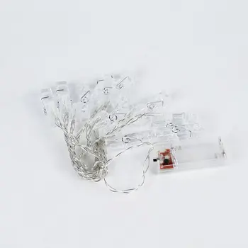 

LED Clip Light String Fairy Lights Snowflake Xmas Tree Christmas Home Decor