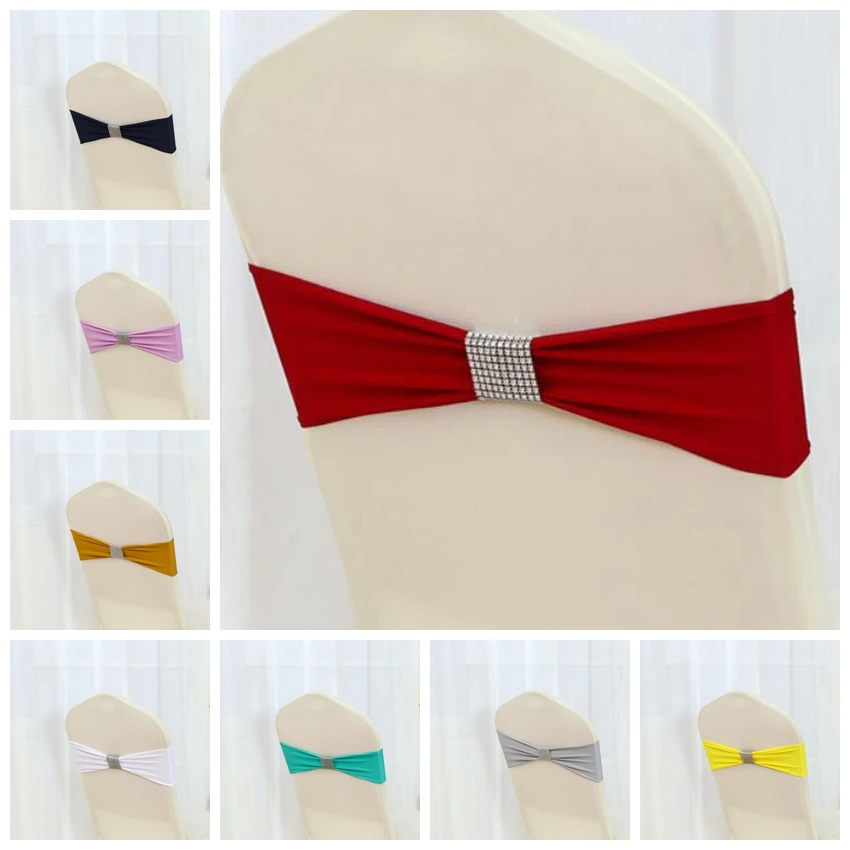 Галстук бабочка из спандекса 26 цветов|spandex sashes|chair sasheschair sashes spandex |