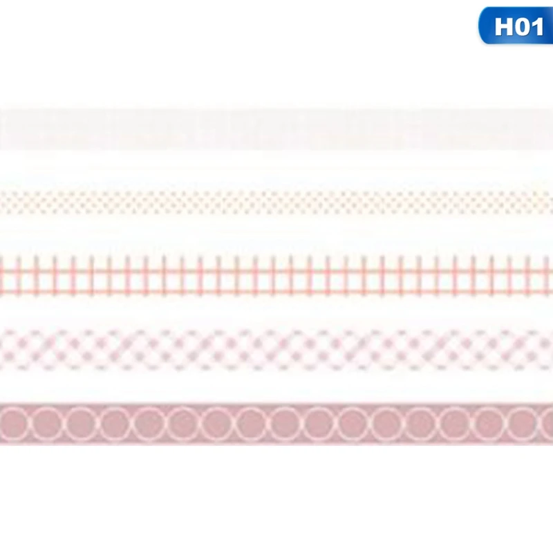 5 шт./лот базовый однотонного цветная маскирующая лента Набор домашнее творчество и Скрапбукинг Бумага Декор японский набор канцелярских принадлежностей
