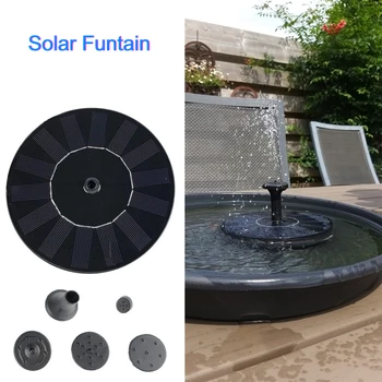 

Solar Floating Water Fountain Garden Water Fountain Pool Pond Decoration Mini Solar Power Fountain Water Pump Garden Decoration