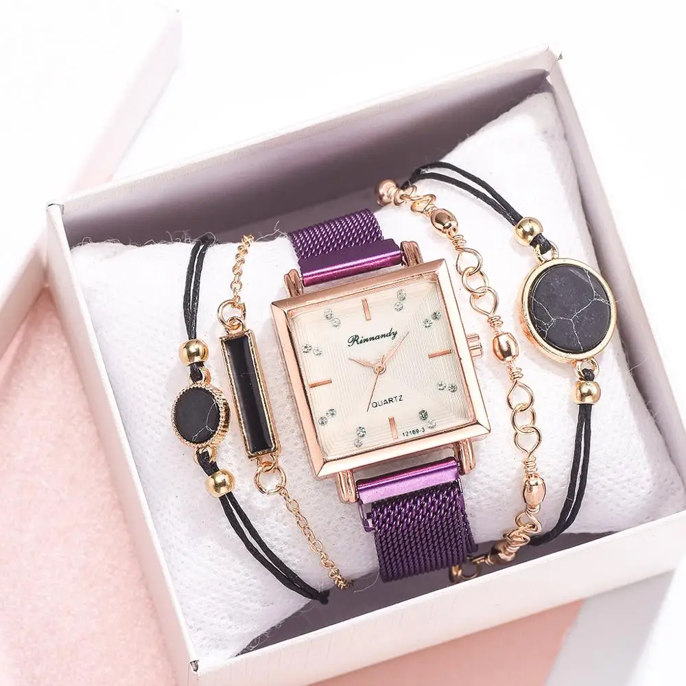 Jual 5pcs Watches Set Bracelet Bangle 
