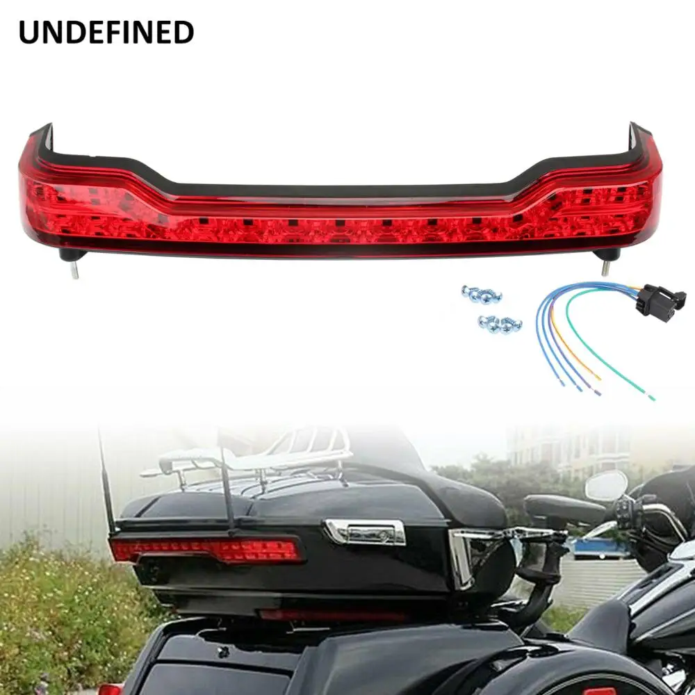 

Motorcycle LED King Tour Pack Light Brake Turn Run Tail Light For Harley Electra Glide Road Glide Ultra Limited FLHTK FLHTCU