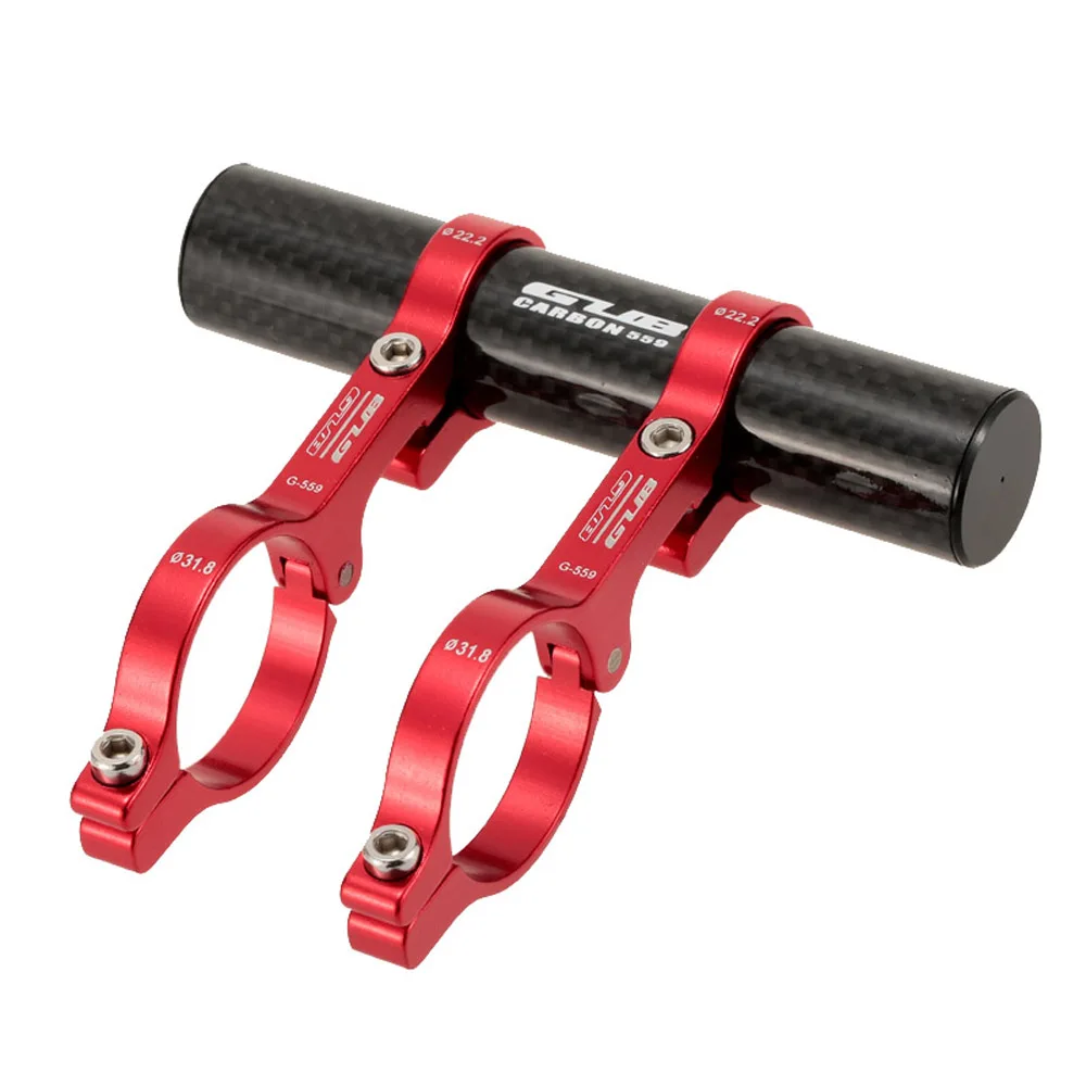 

31.8mm Carbon Fiber Handlebar Extender Holder for Bike Light Bicycle Speedometer MTB Handlebar Extension Mount Cycling Parts