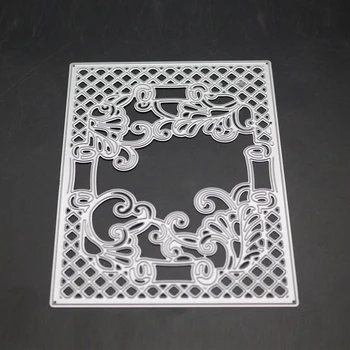 

Diamond Pattern Frame Metal Cutting Dies Stencils For Scrapbooking/Photo Album Decorative Embossing DIY Paper Cards Stamps