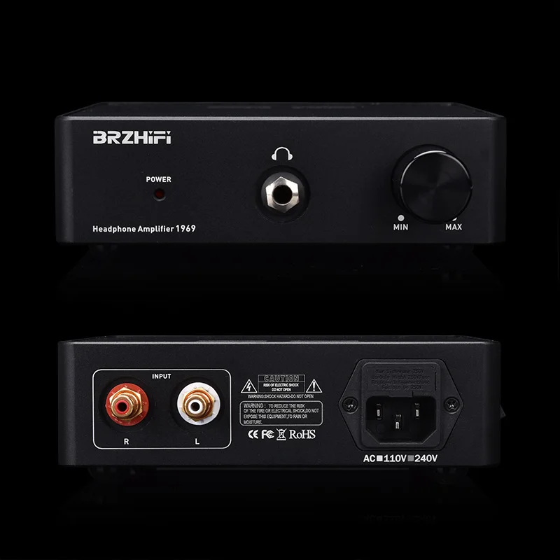 ZEROZONE 1969 усилитель для наушников чистый класс A усилитель для наушников HIFI Fever Настольный усилитель мощности для наушников DIY домашний аудио