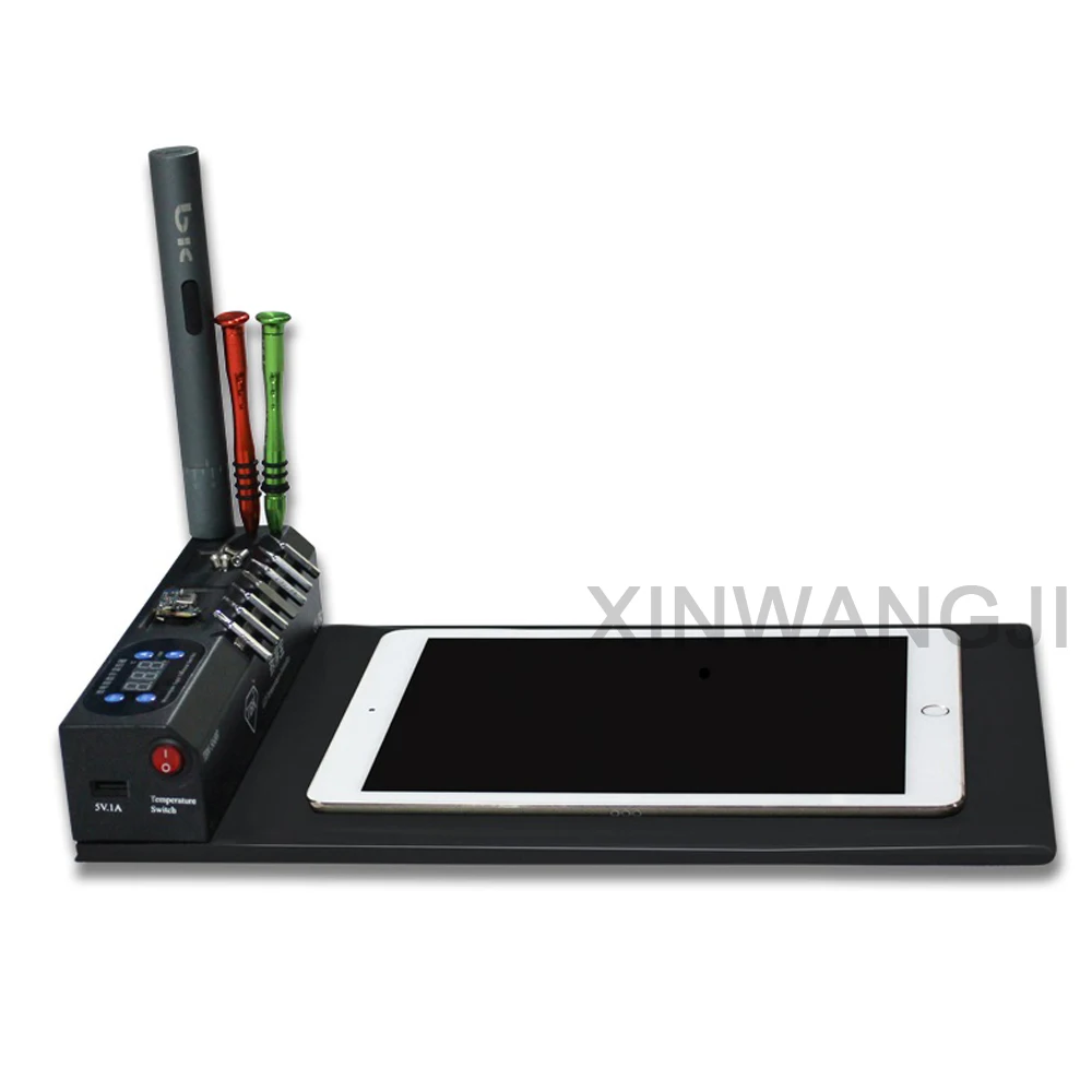 TBK-568R LCD защитный экран Панель Экран сепаратор/дробилка для переработки нагрева сепаратор для iPhone samsung телефона iPad Tablet Стекло Экран