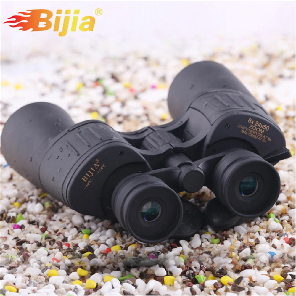 BIJIA 8-24x50 зум бинокль HD Высокий бинокль телескоп