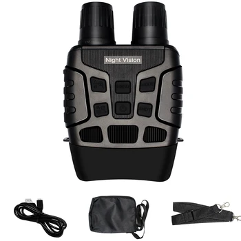 

720P HD Night Vision Binoculars IR Camera Hunting Digital Infrared USB2.0 Portable Camping Zoomable Long Range LCD Diaplay