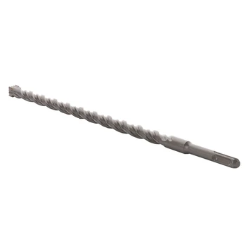 

4-Cutter SDS Drill Bits Hammer Drill Bit Tungsten Carbide Tip Double Spiral Granite Concrete Tiles Masonry 10*350mm/14*350mm 14