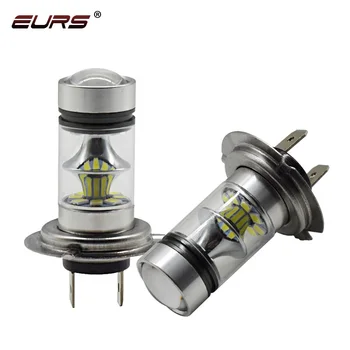 

EURS H1 H4 LED H7 High power Car led fog light H8 H9 H11 HB3 9005 HB4 9006 100W 6000K Motorcycle led bulb lamp 12V 1000LM 2pcs