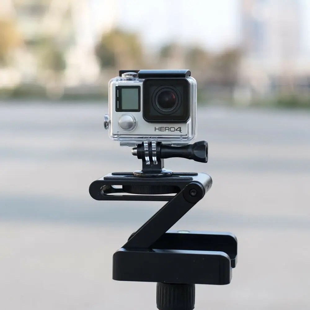 Z Type DSLR Folding Tripod Z Flex Pan Tilt Head Desktop Camera Stand Holder for Canon Nikon Sony DSLR camera Tripod heads