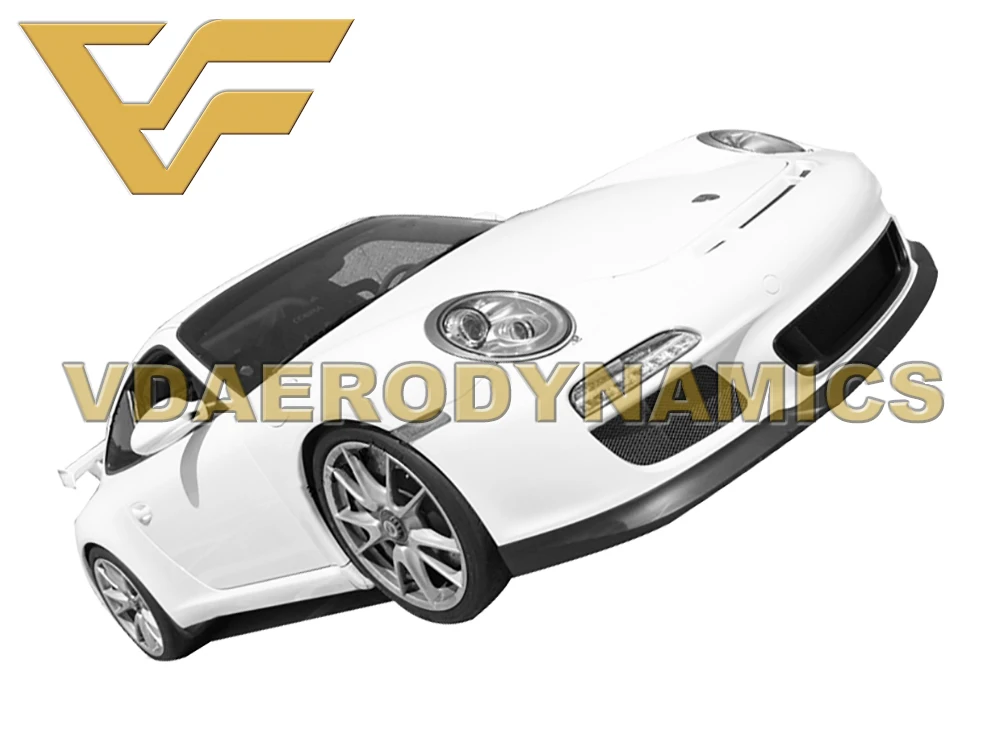Подходит для 08-11 997 997,2 Porsche 911 Carrera S 4 4S GTS VAD-GT3 Комплект переднего бампера