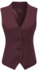 Women's Formal 4 Button V-Neck Business Dress Suit Vest Waistcoat Жилет женский 3
