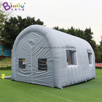 Cheap Free Shipping Customized 6x4.6x4.1 Meters Arched Grey Inflatable Tent / Inflatable Party Tent With Blower Tents Toy