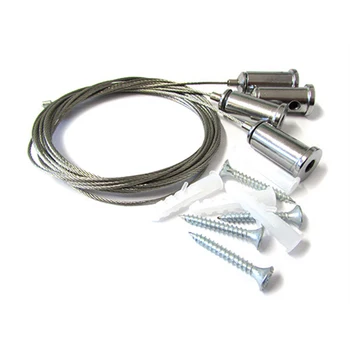 

LEDLUX SV0000 pendant mounting bracket Kit for Led panel 120x30 60x60 SV6059 SV6012 and for aluminum profile BA1814