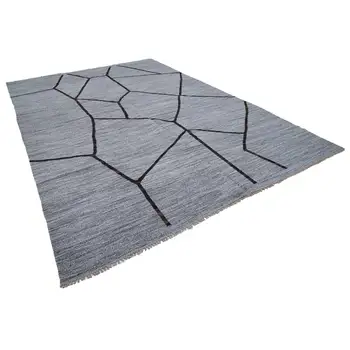 

300x446 Cm Grey Handmade Contemporary Area Rug-10x15 Ft