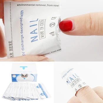 

200 Pcs Degreaser Gel Nail Polish Remover Wipes Manicure Cleaning Napkins UV Gel Polish Remover