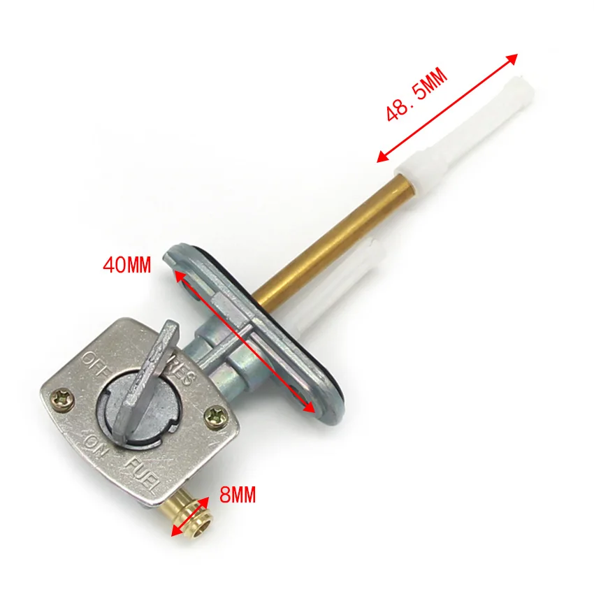 Moto Gas Carburante Rubinetto Rubinetto Valvola Interruttore Pompa Moto Per Yamaha Yfm 660 R Raptor Edizione Limitata Ytm 225 Tri-Moto Drs Pw 80