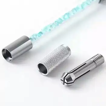 

Double Heads Microblading Pen Tattoo Machine for Permanent Makeup Eyebrow Tattoo Manual Pen Needle Blade Cosmetic Both Crystal