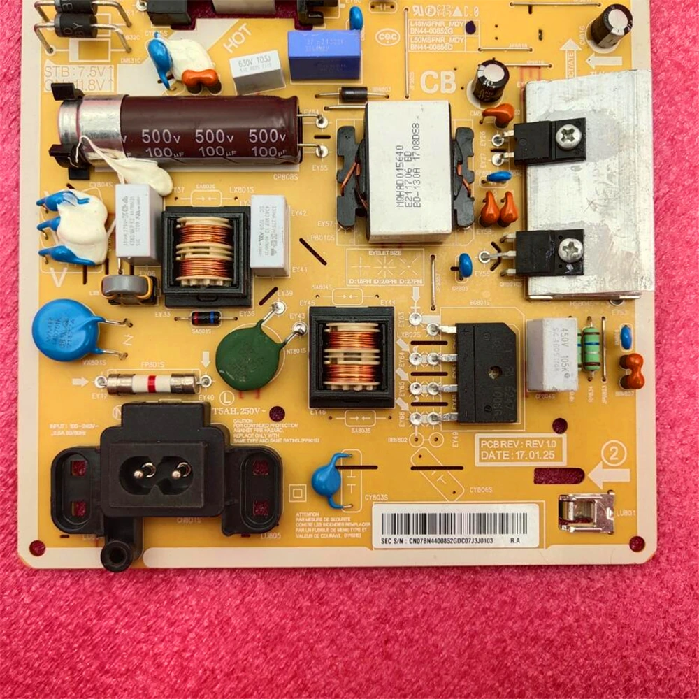 Хороший тест питания пластина для samsung ТВ BN44-00852G L48MSFNR_MDY