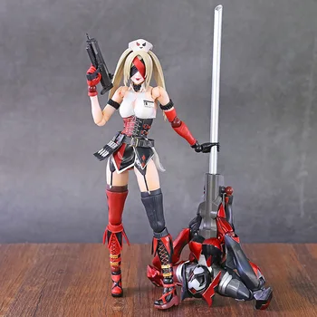 

Play Arts Kai NO.4 DC Comics Harley Quinn Variant Action Joint Movable Figuinre PVC Model Toy