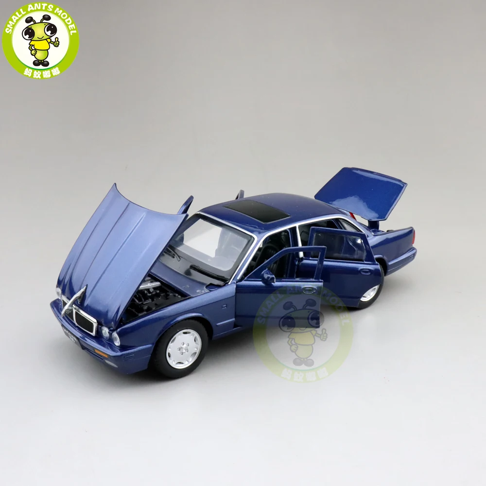 1/32 Ja guar XJ6 XJ-6 JACKIEKIM литая под давлением модель автомобиля игрушка джип для детей Подарки для мальчиков девочек звуковое освещение