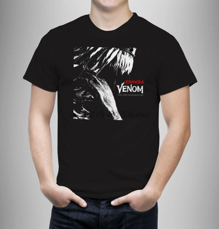 Футболка Eminem футболка Веном Slim Shady tee Gift Music RAPTURE TOUR новый билет |