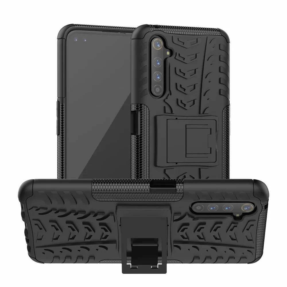 Прочный противоударный силиконовый чехол для OPPO Realme 6 5 Pro C3 6i 7 F11 XT X2 A92 A72 A52 7i C17 C15 C12