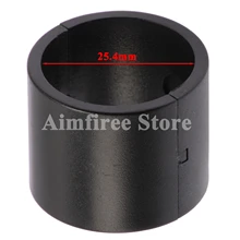 2шт фонарь с прицелом 25,4 мм лазерный прицел кольцо фонарика адаптер вставки конвертировать 30 мм в 25,4 мм кольца для прицела винтовки