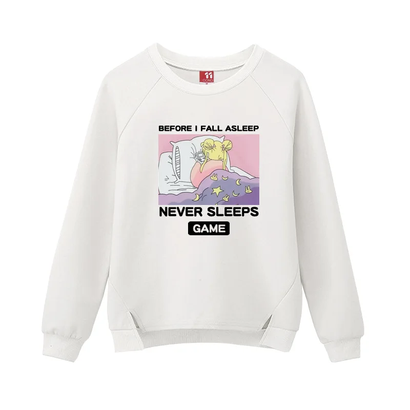 Сейлор Мун мультфильм Женская толстовка с капюшоном негабаритных Kawaii уличная Женская толстовка пальто