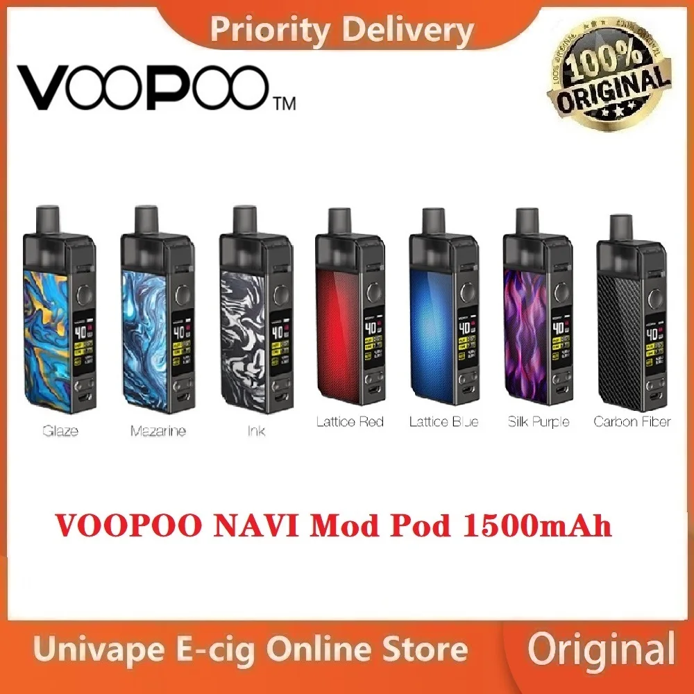 Оригинальный комплект VOOPOO NAVI Pod со встроенной батареей 1500 мАч и баком 3 8 мл GENE.