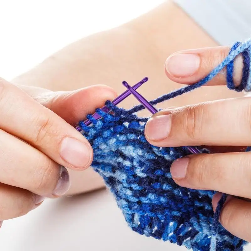 Новинка 100 шт. набор крючков для вязания крючком полный вязаных игл крючок