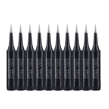 

10PCS/Lot 900M-T-I Lead-free Soldering Tip Black Metal Solder Iron Welding Tips BGA Soldering Station Repair Tools